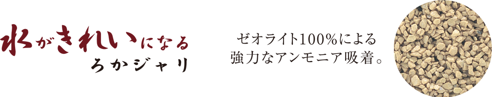 水がきれいになるろかジャリ